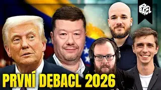 Prvn&iacute; DEBACL v roce o Venezuele, Trumpovi a Okamurovi