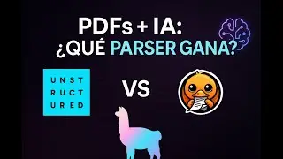 Unstructured vs Docling vs LlamaParse: comparativa real para procesar documentos con IA