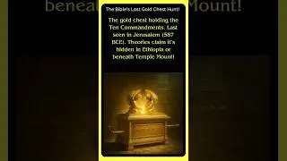 The Bible&rsquo;s Lost Gold Chest Hunt! 🌟📜 #Shorts