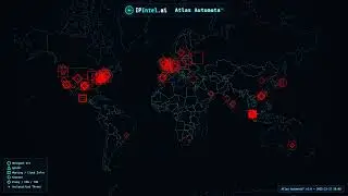 Global Cyber Threat Activity &ndash; Weekly Timelapse (Dec 15 &ndash; Dec 21)