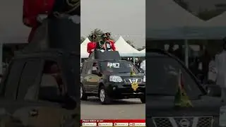 Prez  Mahama's dressing for the parade was top level ! #military #automobile #duet