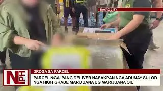 PARCEL NGA IPANG DELIVER NASAKPAN NGA ADUNAY SULOD NGA HIGH GRADE MARIJUANA UG MARIJUANA OIL