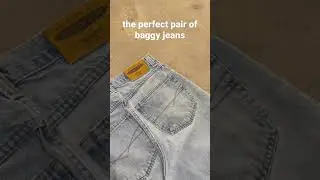 Balenciaga style jeans for $30 #shorts