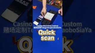 Can You Predict In Baccarat Games?This Shuffler Can! #baccarat #poker #pokercheat