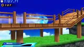 Sonic Generations 3DS - Emerald Coast Act 2