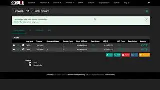 pfSense Port Fowarding Aliases pfBlocker Scheduling