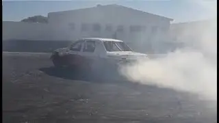 Ford Sierra spinning action