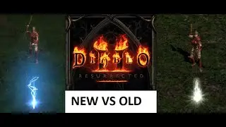 D2R Amazon Skill Comparison NEW VS OLD #BlizzEarlyAccess