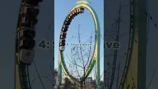 Top 5 roller coasters at Six Flags over Texas #rollercoasters #sixflagsovertexas #sixflags