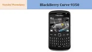 BlackBerry Curve 9350, Full specs