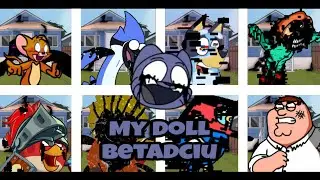 FNF My doll but every turn a different cover is used 🎵🎶 [FNF PIBBY GUMBALL] [FL COVER]