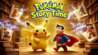 Pok&eacute;mon Story Time: Pikachu & Superman &mdash; The Lightning Library