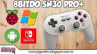 Análise do Gamepad 8BitDo SN30 Pro Plus - O Controle mais COMPLETO!