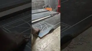 How to cutting sarculer meshing melamine board side || amazin cutting by sarculer meshing