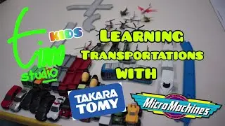Timostudio Kids presents LET'S LEARN TRANSPORTATION VEHICLE