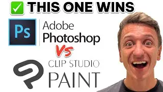 Adobe Photoshop vs Clip Studio Paint (2026)