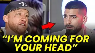 “I Want Your Head” Justin Gaethje ISSUES a Chilling Threat to Ilia Topuria Ahead of Their Fight!