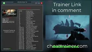 Witchfire Trainer Cheats +30 - Unlimited Gold, Unlimited Health, Unlimited Stamina
