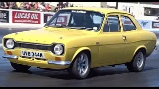 TAZ RACING Cosworth Powered MK1 Escort 9.74 @ 140mph