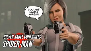 SPIDERMAN REMASTERED WALKTHROUGH-28 Silver Sable Confronts Spiderman!! | part 28 | SR #greenlantern