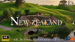 New Zealand 4K  | The Best Places in New Zealand | 4K Travel Videos