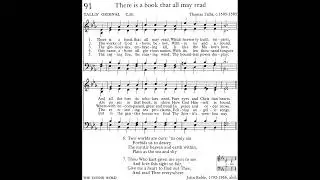 There Is a Book That All May Read - The book of praise 091 [organ + vocal]