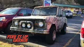 EARLY BRONCO LEFT FOR DEAD #Ford #bronco #rust