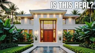 Paradise Minimalist Villa 🏡 Luxury Tropical Home with Pool, Garden & Elegant Interiors