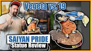 KD Collectibles  Android 19 vs.  Vegeta Statue Review #kdcollectibles #dbzstatue #vegeta