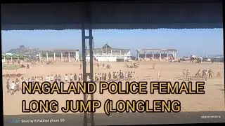 #NagalandPolice Recruitment  ( Female ) Long Jump #Longleng2026