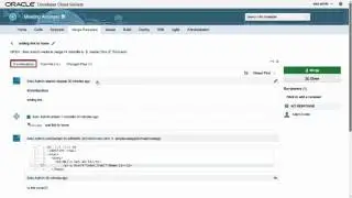 Oracle Developer Cloud Service: Performing Code Reviews