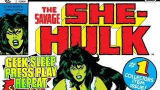 Geek,Sleep,Press Play,Repeat - Savage She Hulk #1