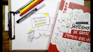 Livestream: Eine Postkarte mit Sketchnotes zeichnen