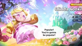 Cookie Run: Kingdom - Glinda Cookie New Animation | CRK X Wicked Collaboration