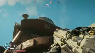 Rage 2: Authority Sentry Near Mutant Bash