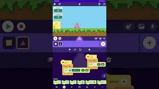 how to ake geometry dash in octostudio @OctoStudioApp