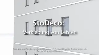 Plastische Fassadenelemente &ndash; Verklebung von Leisten