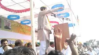 Ajay singh kilak addressing to Degana while filing his Nomination