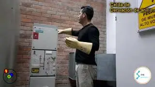 Celda Media Tension de derivación de anillo - Subestación Eléctrica