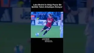 Luka Modric Adamın D&uuml;şeceğini bilip Oraya Atmış 🤣 #futbol #keşfet
