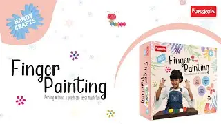 Fun with Colors! 🎨 | Funskool Handycrafts Finger Painting for Kids