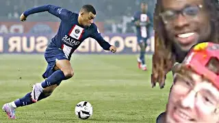 Showing My Boy Mbappe Highlights For The First Time! (Americans React to Soccer) 🔥