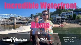 Inside a Rare Vancouver Waterfront Home with a Deep Water Dock for 60ft Boats