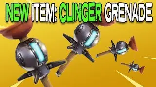 THE CLINGER IN USE! | FORTNITE NEW ITEM