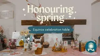 Celebrating Spring around the home | Spring equinox and seasonal tables