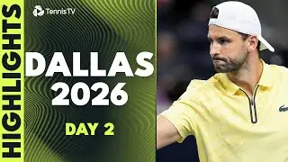 Fritz, Shelton & Dimitrov In Action | Dallas 2026 Highlights Day 2