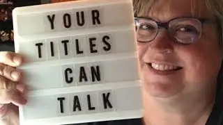 Scrapbook Layout Titles