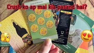 Do you like your crush?💞 Hindi tarot card reading | Love tarot