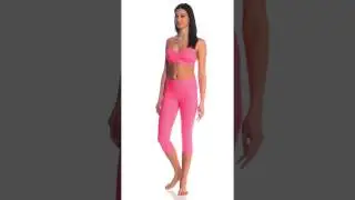 Alo Yoga Airbrush Yoga Capris | SwimOutlet.com