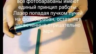 Фотобарабан (OPC - Organic Photo Conductor).